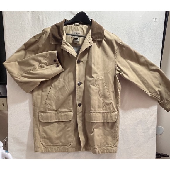 L.L. Bean Jackets & Blazers - LL Bean Heavy Utility Safari Hunting Jacket Size XL (OWY 16) Tan‎